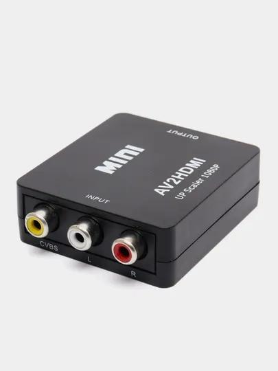 Конвертер преобразователь переходник с Hdmi на AV, с AV на Hdmi