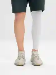 Белый гетры спортивные чулок баскетбольный, футбольный, фитнес