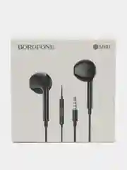 Зеленый наушники с микрофоном Borofone с разъёмом 3.5 Jack