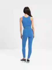 Спортивный женский фитнес костюм, комплект в рубчик