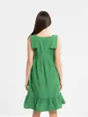 Зеленый платье женское