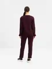 Бордовый женский костюм, спортивный