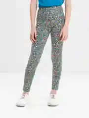 Зеленый лосины для девочек
