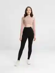 Черный женские спортивные  лосины легинсы  утягивающие