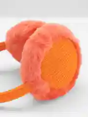 Розовый меховые наушники, зимние