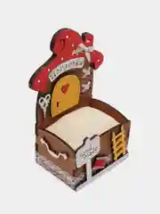 Игольница сувенирная "Домик". Подарок рукодельнице, швее (7,5*5,5*12,5), МДФ. ТМ Канышевы