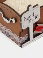 Игольница сувенирная "Домик". Подарок рукодельнице, швее (7,5*5,5*12,5), МДФ. ТМ Канышевы