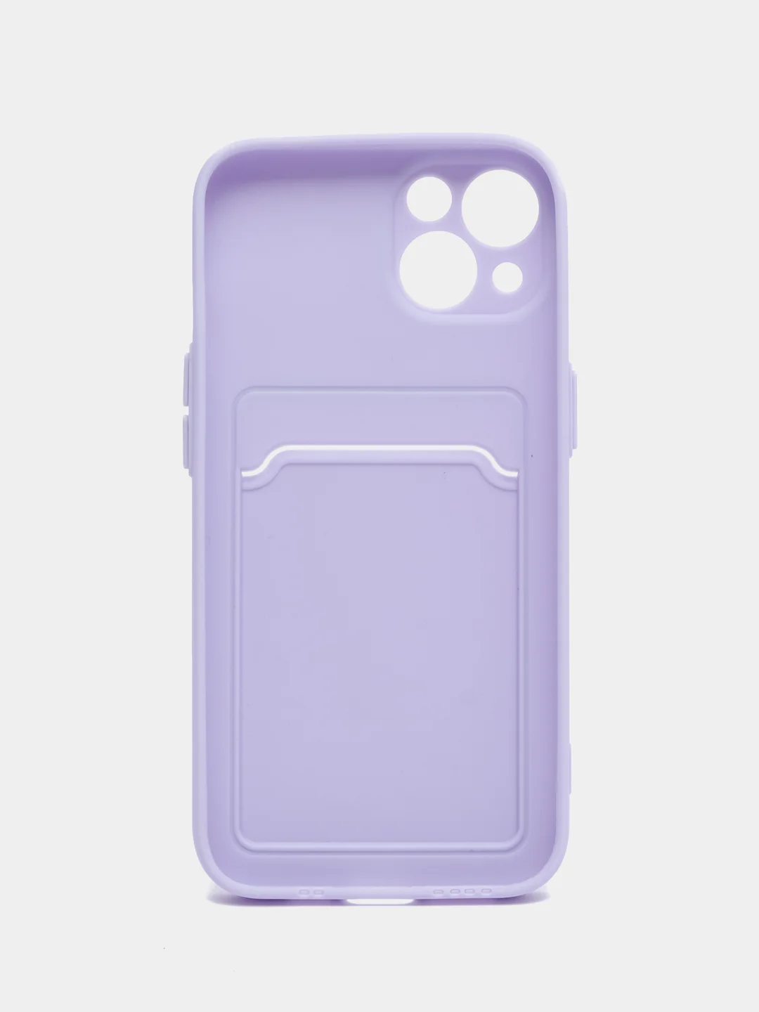 Лавандовый чехол для iPhone 12, 13, Pro Max, 7, 8, SE 2020 с карманом для карт защита камеры динамика