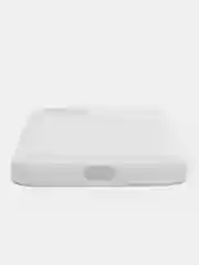 Белый чехол для iPhone 12, 13, Pro Max, 7, 8, SE 2020 с карманом для карт защита камеры динамика