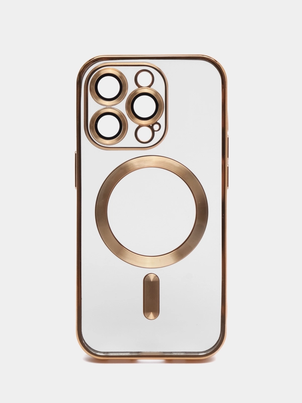 Чехол на iPhone MagSafe прозрачный, силиконовый, бампер. Чехол для телефона iPhone 13, 12