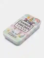 Розовый твердые духи в металлической коробочке, сухие