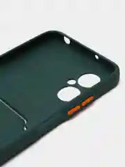 Сиреневый чехол XIAOMI POCO M4 5g / POCO M5 с защитой камеры и карманом для карты