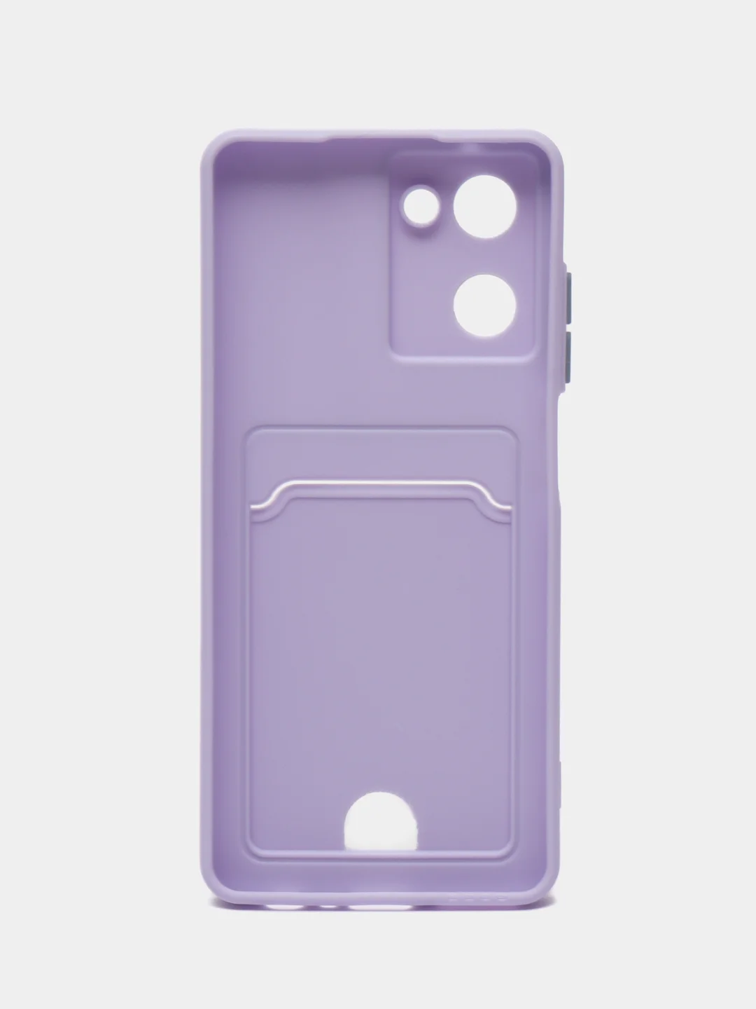 Лавандовый чехол REALME 10  с отделением для пластиковой карточки и защитой камеры
