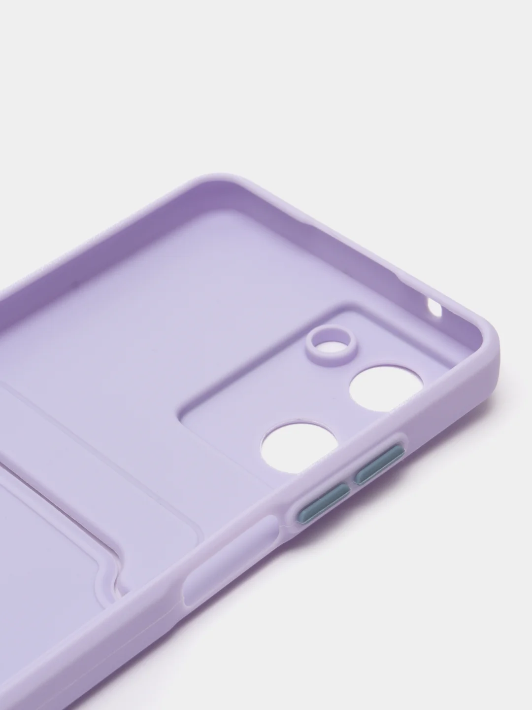 Лавандовый чехол REALME 10  с отделением для пластиковой карточки и защитой камеры