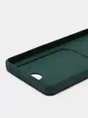 Зеленый чехол REALME 10  с отделением для пластиковой карточки и защитой камеры