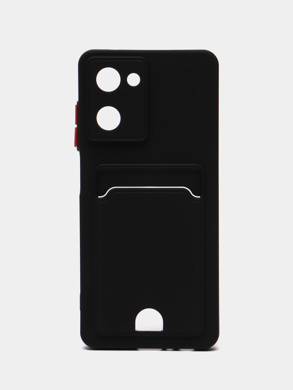 Чехол REALME 10  с отделением для пластиковой карточки и защитой камеры