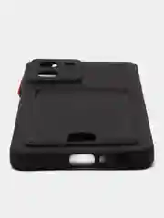 Синий чехол REALME 10  с отделением для пластиковой карточки и защитой камеры