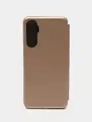 Золотой чехол-книжка INFINIX HOT 20, c защитой камеры