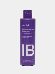 Бессульфатный шампунь Concept Ice Blond Shampoo, для нейтрализации желтизны, 300 мл