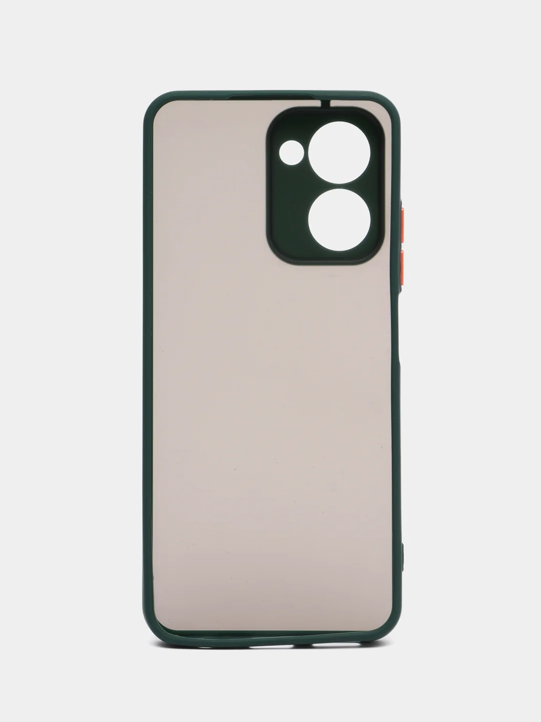 Морской чехол Realme C33 / Реалми С33 пластиковый, матовый, с цветными кнопками