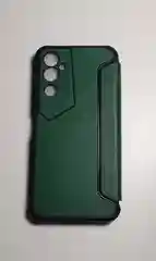 Темно-синий чехол книжка TECNO POVA 4  / TECNO POVA NEO 2 с защитой камеры, усиленные углы