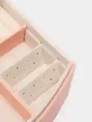 Розовый шкатулка для ювелирных украшений