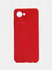 Красный чехол Realme  9i C21Y C25Y (Реалми ) силиконовый с защитой камеры
