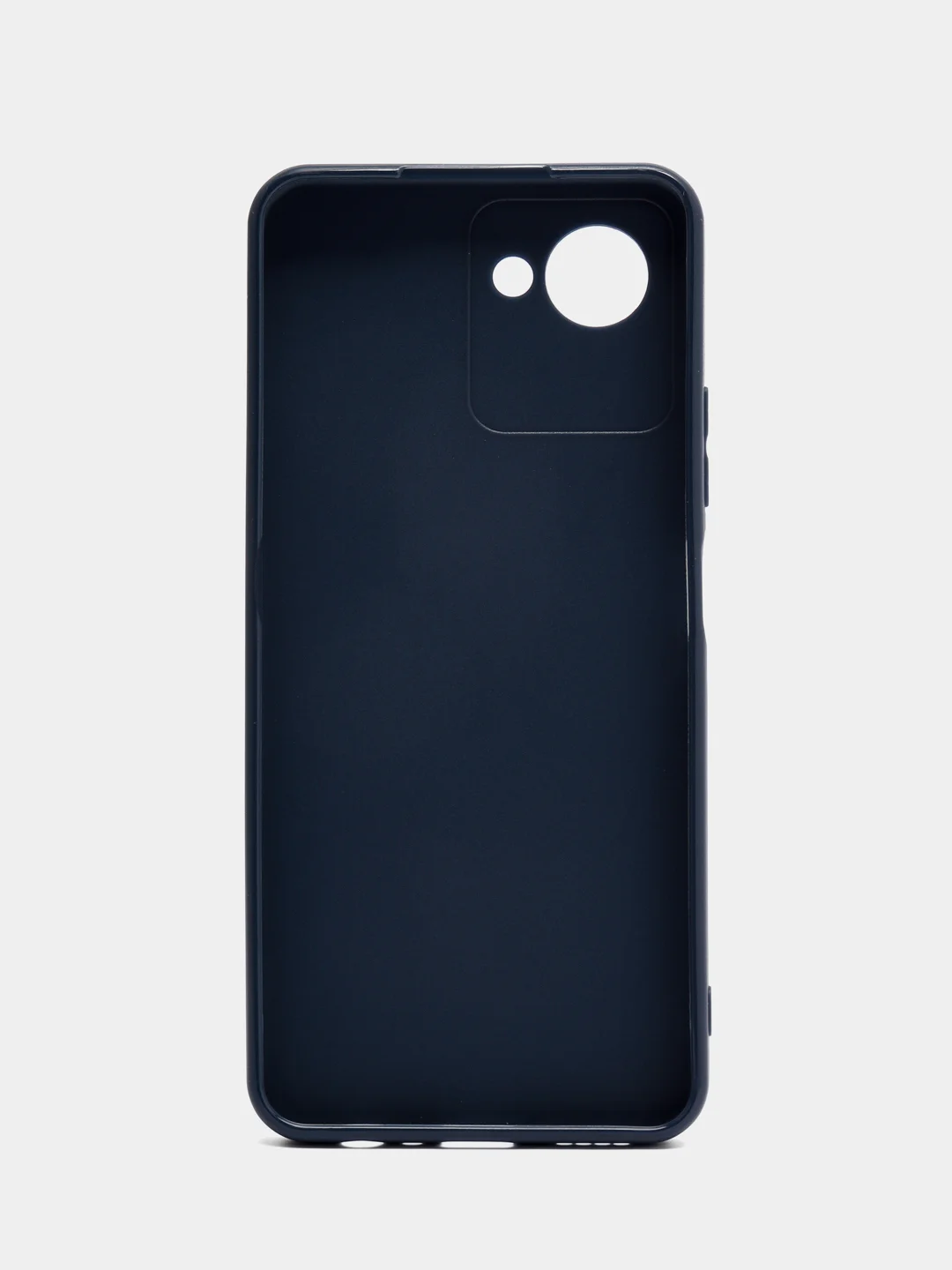 Темно-синий чехол Realme  9i C21Y C25Y (Реалми ) силиконовый с защитой камеры