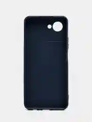Темно-синий чехол Realme  9i C21Y C25Y (Реалми ) силиконовый с защитой камеры