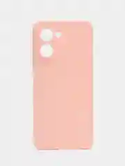 Розовый чехол Realme  9i C21Y C25Y (Реалми ) силиконовый с защитой камеры