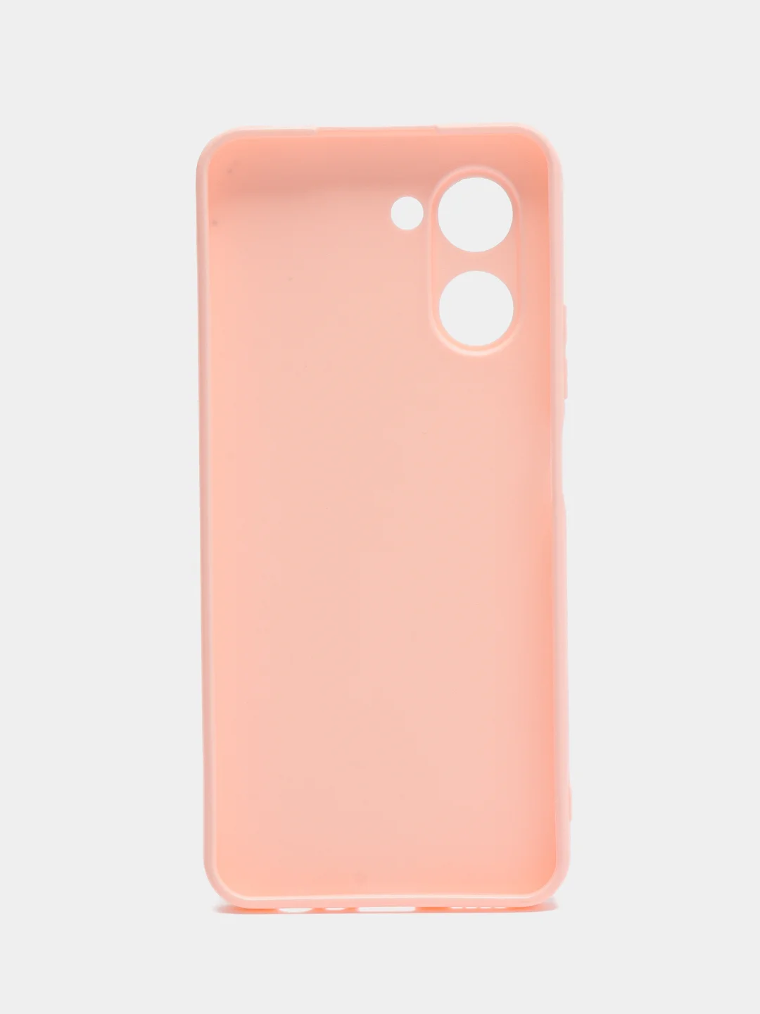 Розовый чехол Realme  9i C21Y C25Y (Реалми ) силиконовый с защитой камеры