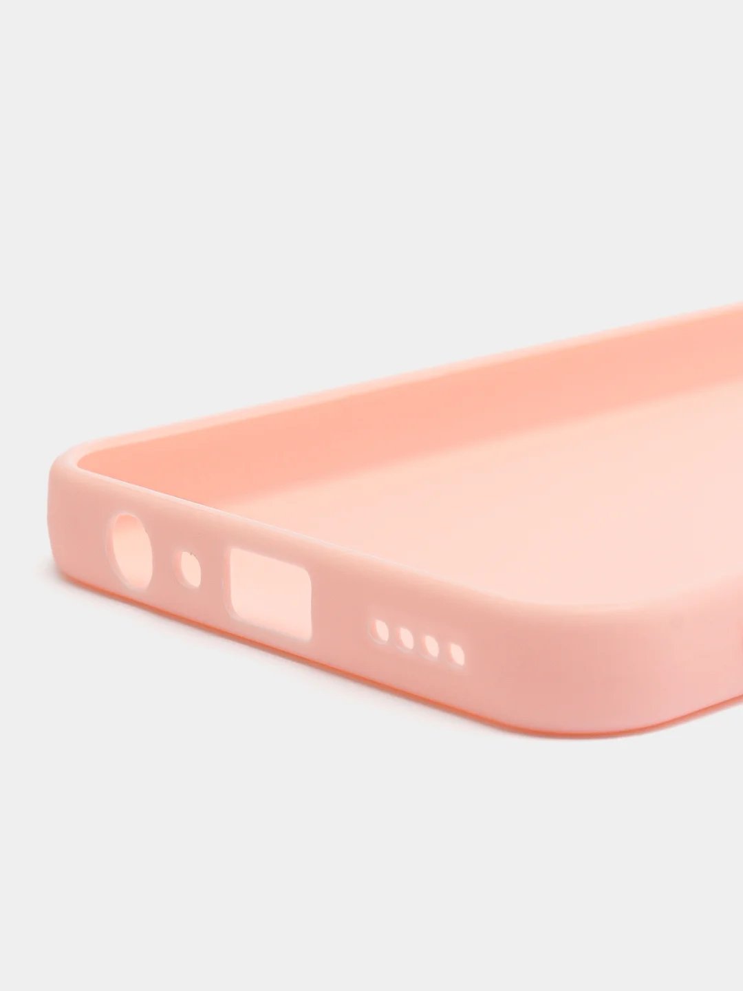 Розовый чехол Realme  9i C21Y C25Y (Реалми ) силиконовый с защитой камеры