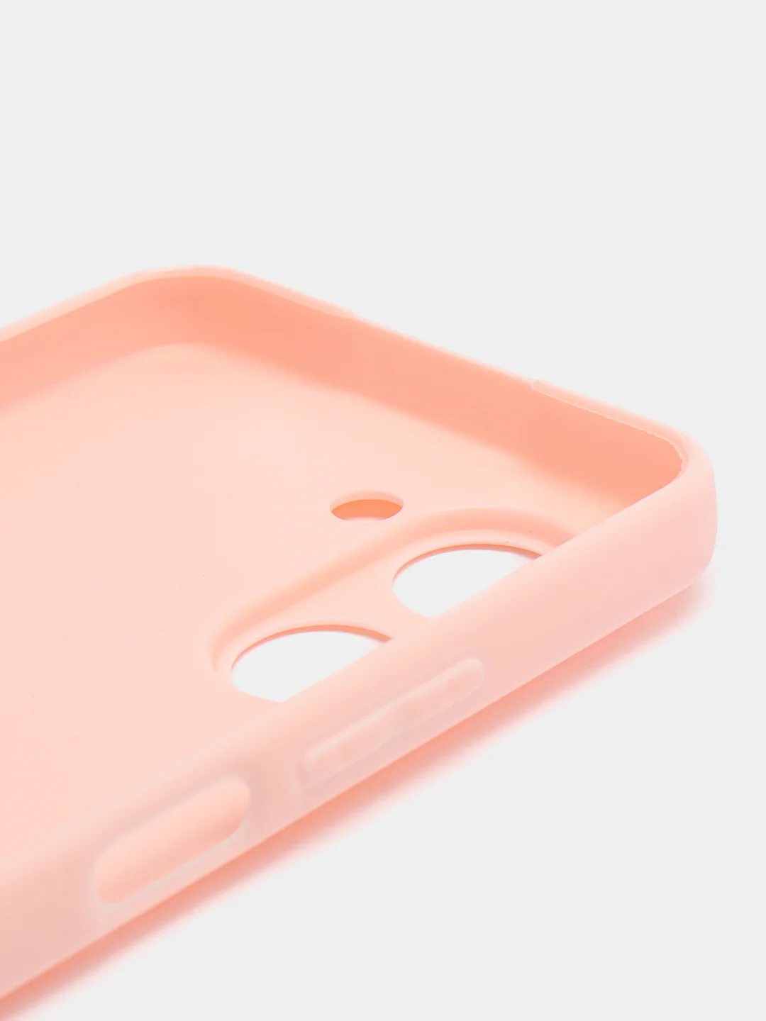 Розовый чехол Realme  9i C21Y C25Y (Реалми ) силиконовый с защитой камеры