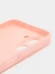Розовый чехол Realme  9i C21Y C25Y (Реалми ) силиконовый с защитой камеры