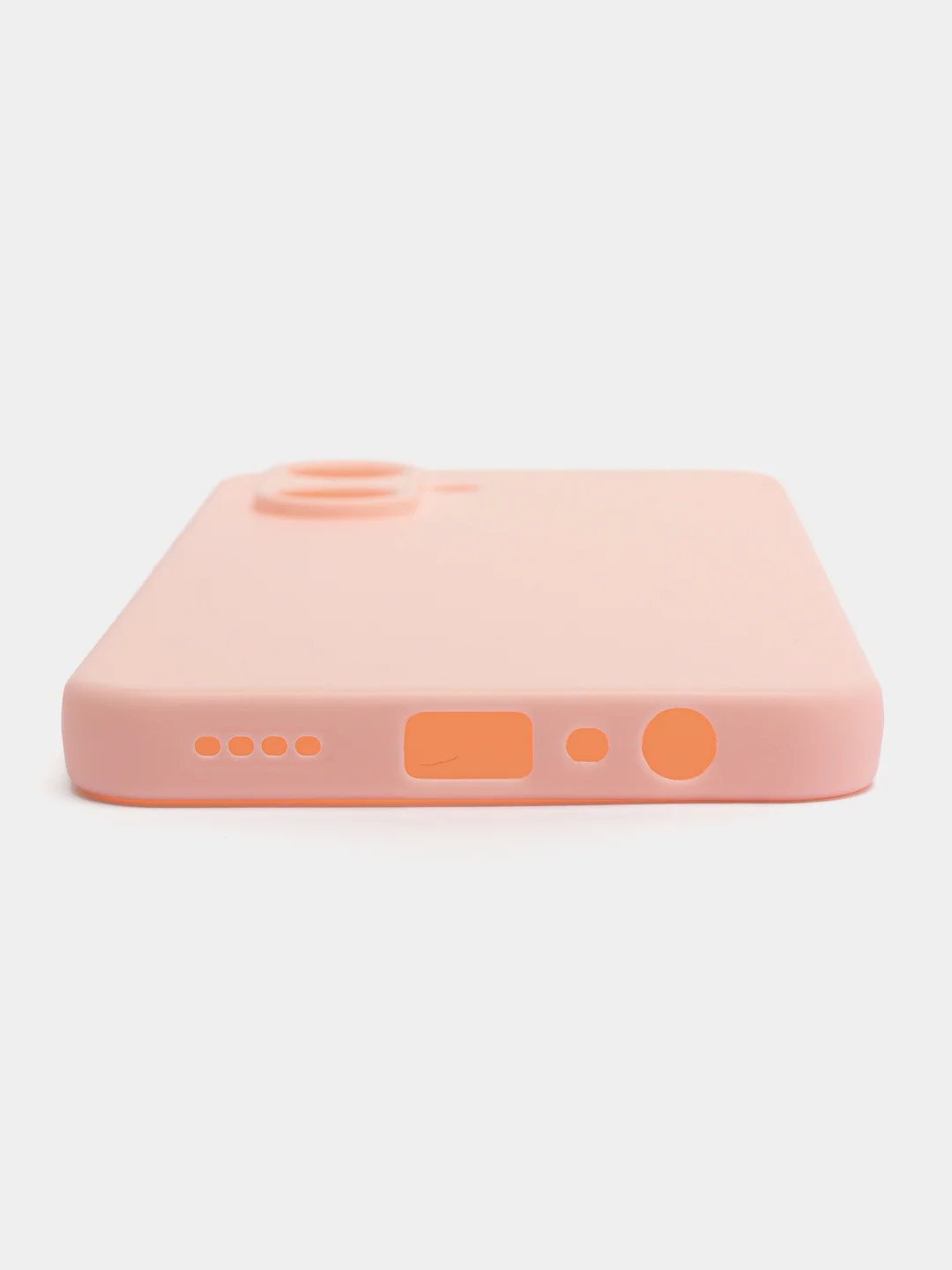 Розовый чехол Realme  9i C21Y C25Y (Реалми ) силиконовый с защитой камеры