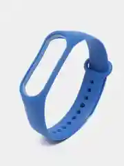Лазурный ремешок силиконовый для фитнес браслета Xiaomi Mi Band 3, Mi Band 4 (Ми Банд 3, Ми Банд 4)