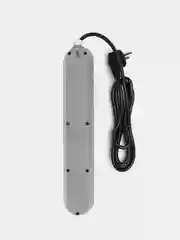 Черный сетевой фильтр с USB 4 розетки и 3 USB CX-E104 1.6 м, удлинитель электрический