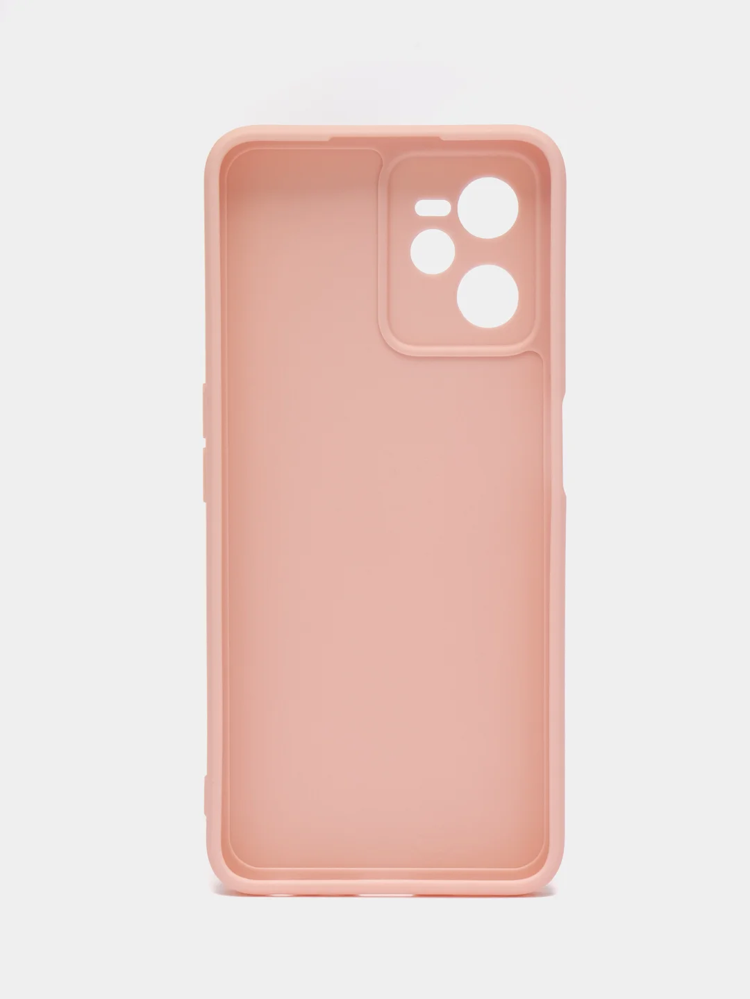 Пудровый чехол для Realme C30, C31, C33, C35  ( Реалми С30 С31 С33 С35 ) силиконовый, прозрачный