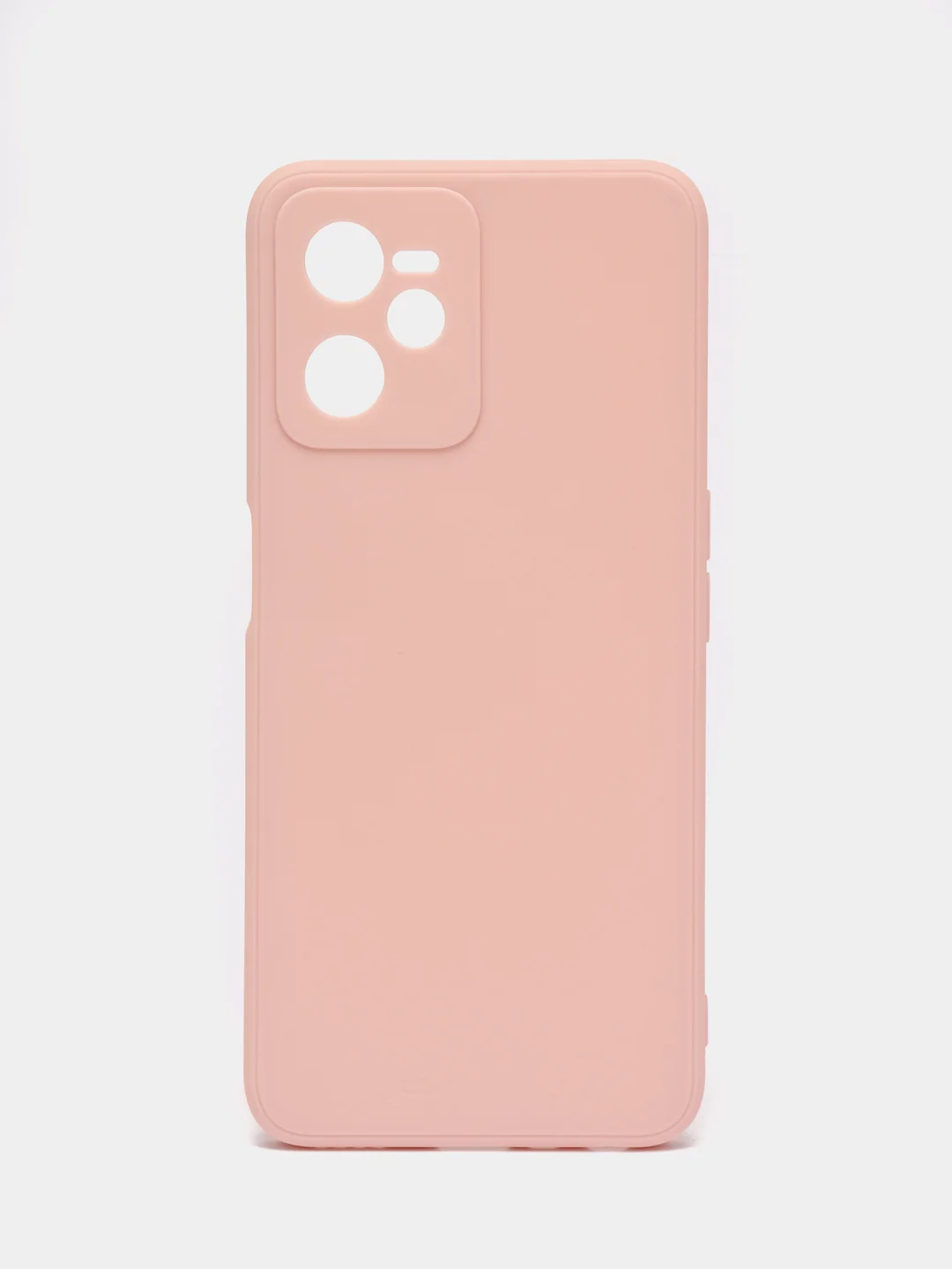 Пудровый чехол для Realme C30, C31, C33, C35  ( Реалми С30 С31 С33 С35 ) силиконовый, прозрачный