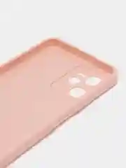 Пудровый чехол для Realme C30, C31, C33, C35  ( Реалми С30 С31 С33 С35 ) силиконовый, прозрачный