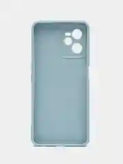 Светло-синий чехол для Realme C30, C31, C33, C35  ( Реалми С30 С31 С33 С35 ) силиконовый, прозрачный