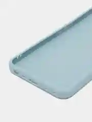 Светло-синий чехол для Realme C30, C31, C33, C35  ( Реалми С30 С31 С33 С35 ) силиконовый, прозрачный