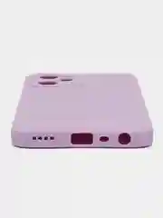 Лавандовый чехол для Realme C30, C31, C33, C35  ( Реалми С30 С31 С33 С35 ) силиконовый, прозрачный