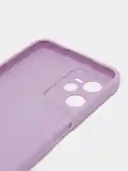 Лавандовый чехол для Realme C30, C31, C33, C35  ( Реалми С30 С31 С33 С35 ) силиконовый, прозрачный