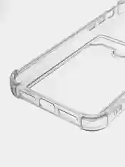 Прозрачный чехол iPhone 15/14/13/12/11/Pro/Max/Plus/Mini/XR/Xs/6/8/7SE с карманом для карт прозрачный