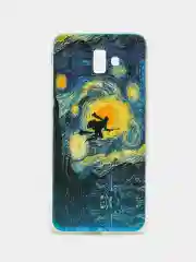 Чехол Samsung Galaxy J6+ / J6 Plus, Галакси Джи6+ / Джи6 Плюс, силиконовый с рисунком