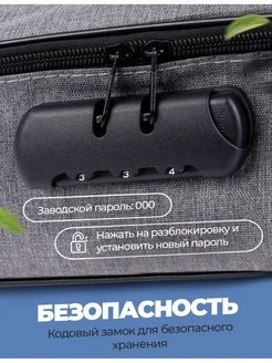 Удобная многослойная сумка-органайзер для хранения и перевозки документов