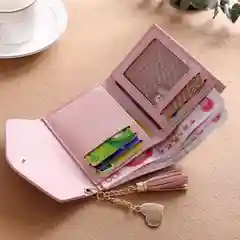 Розовый кошелёк
