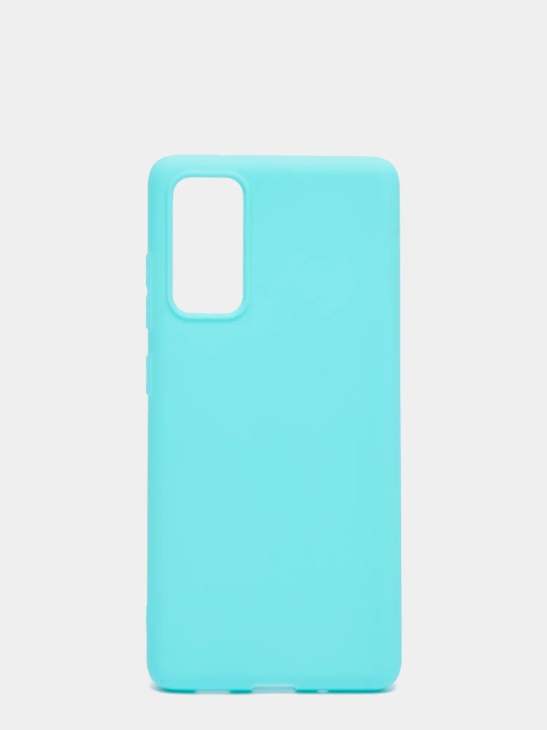 Чехол на Samsung Galaxy S20 FE / Самсунг Галакси С20 ФЕ, Fan Edition, силиконовый, цветной