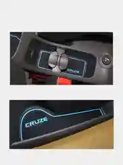 Силиконовые Противоскользящие коврики Chevrolet Cruze для дверей и салона Шевроле Круз